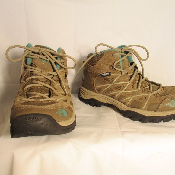 Tan and Black Hiking Shoes - Picture 1 of 6